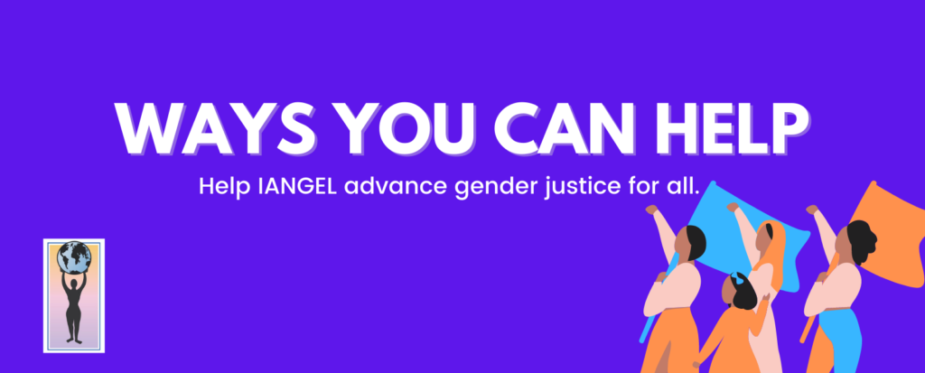 Support IANGEL's Advocacy Work