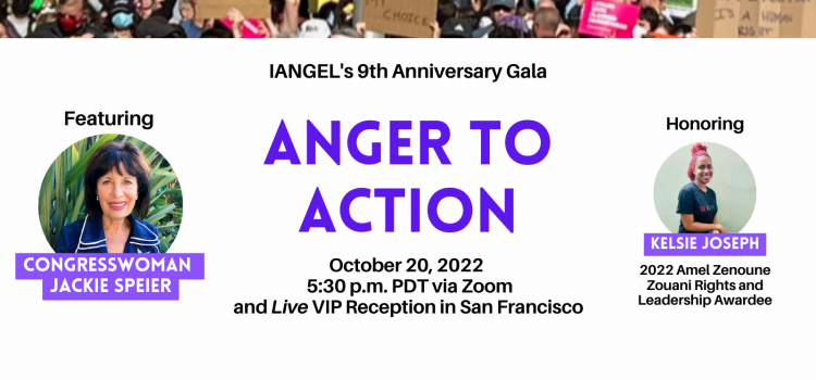 Anger to Action: Meet Congresswoman Jackie Speier and 2022 Rights and Leadership Awardee Kelsie Joseph